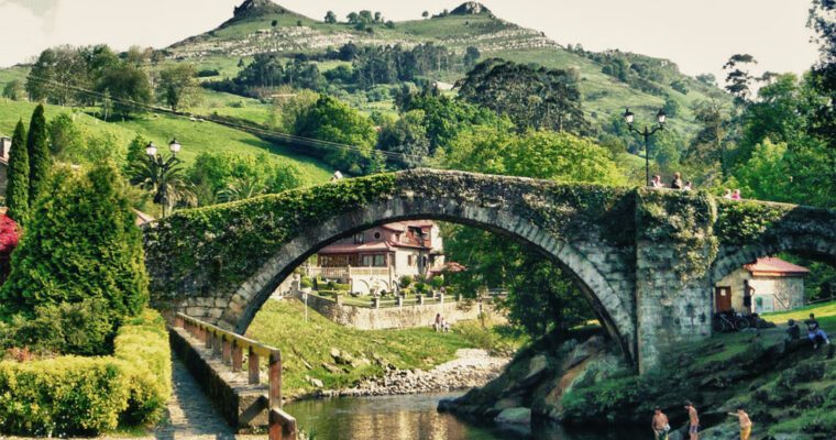 La antigua magia del Puente Romano de Lierganes.